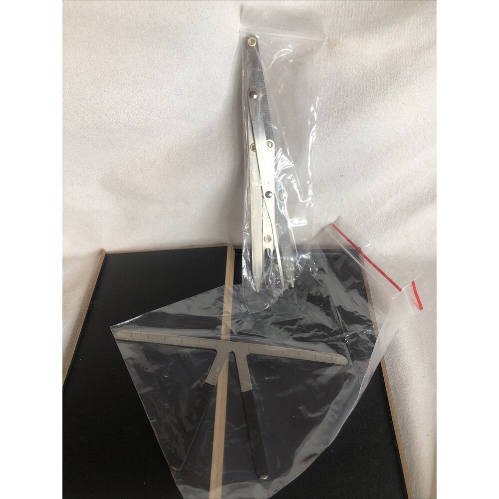 2 Pcs Eyebrow Ruler 3 Point Positioning Ruler, Silver - Picture 7 of 13